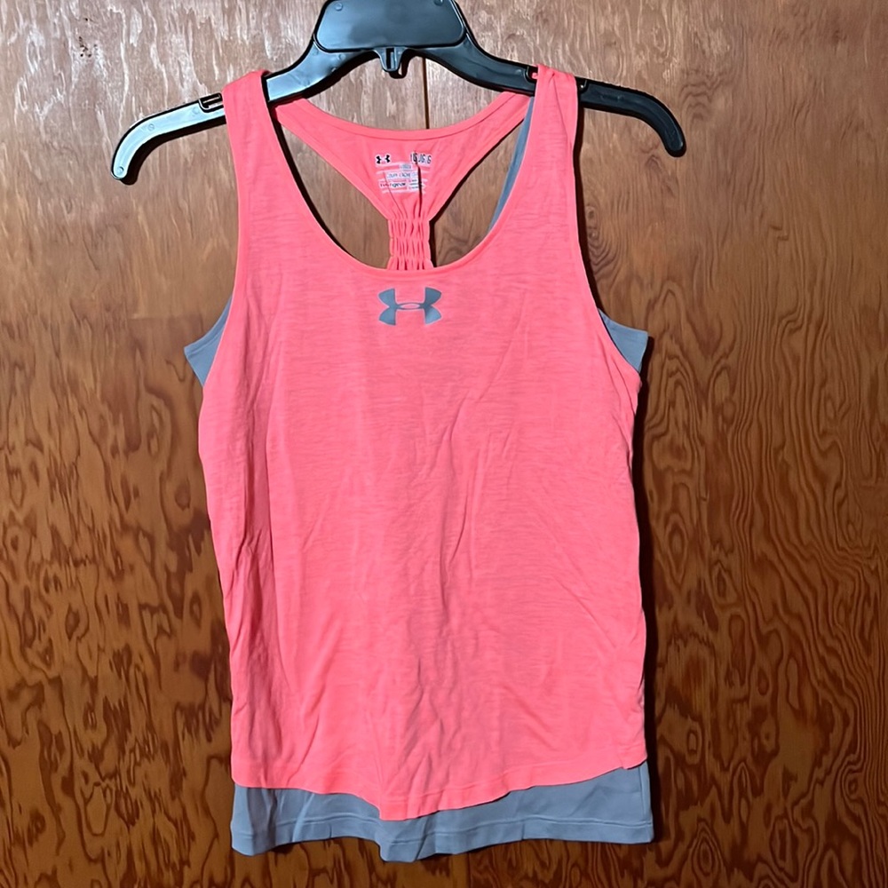 Under Armour layered tank